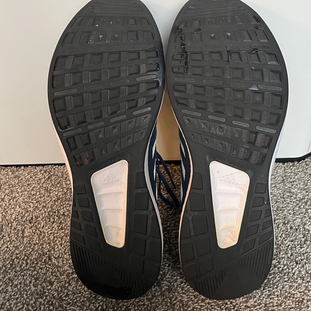 Men’s Adidas Nonmarking Blue Sneakers - Picture 6 of 12